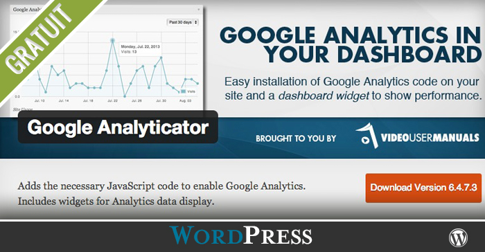 Comment ajouter Google Analyticator dans votre site WordPress